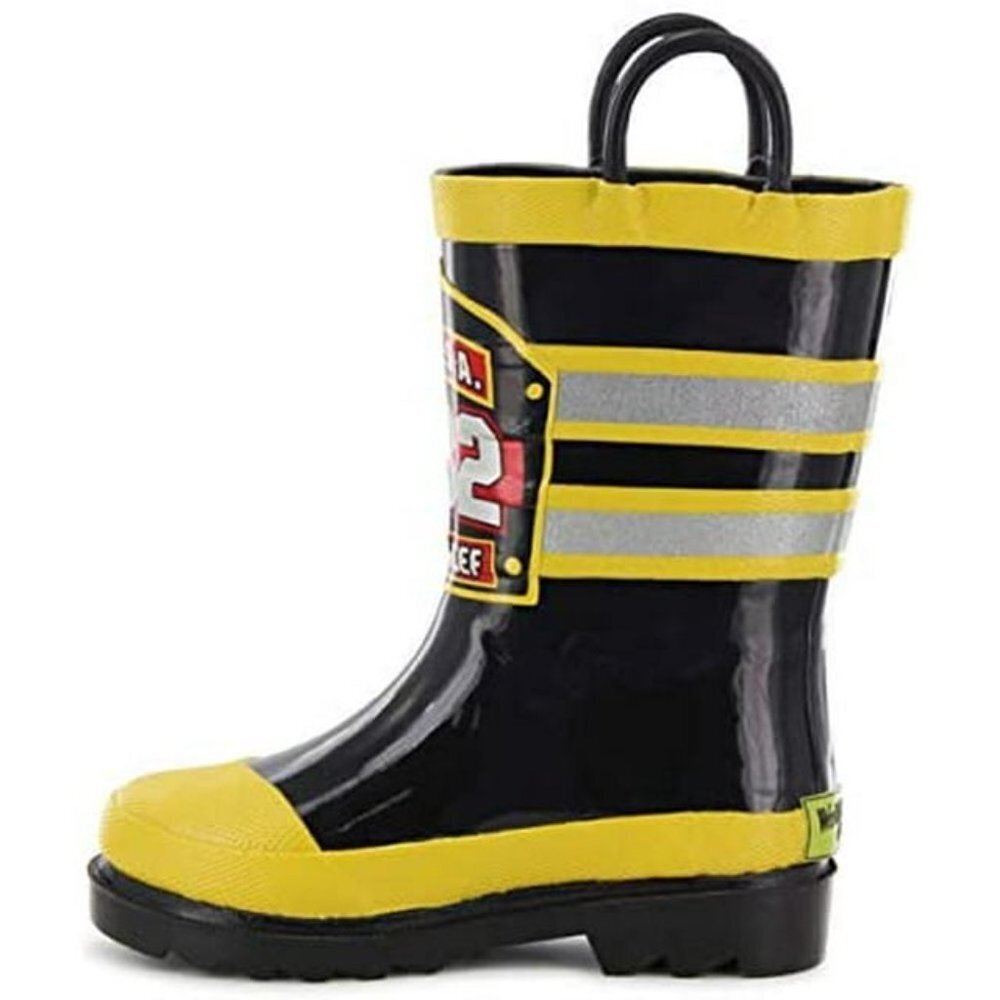 FDUSA Western Chief Toddler/LittleKids' Fireman Rain Boots Waterproof Outdoor - Picture 5 of 6